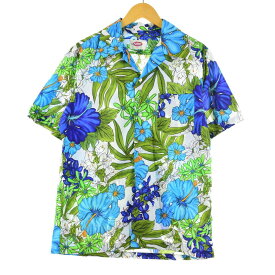 70s POMARE ハワイアンアロハシャツ