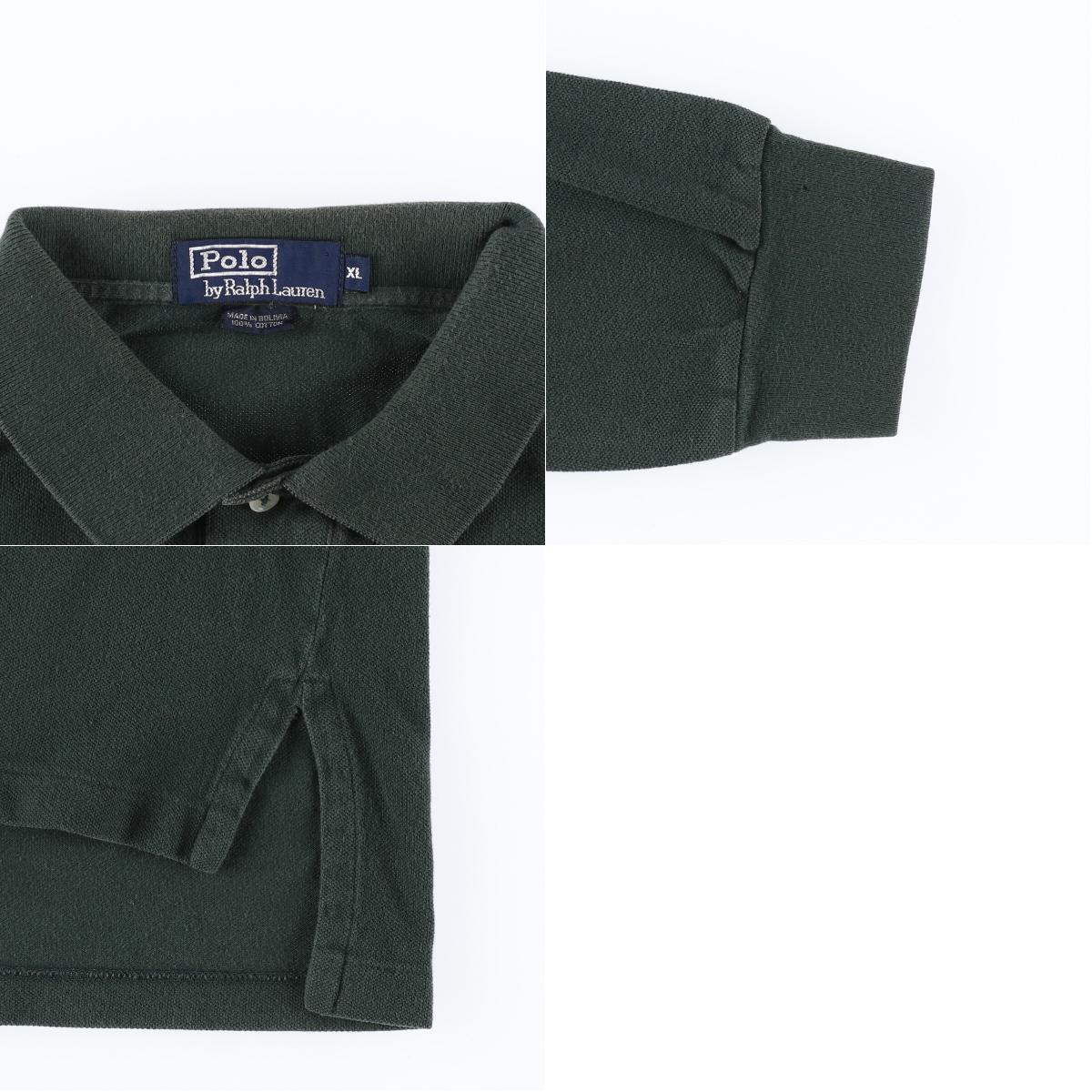 ラルフローレン Ralph Lauren POLO by Ralph Lauren 長袖 ポロシャツ メンズXL /eaa176287 【中古】 【210708】