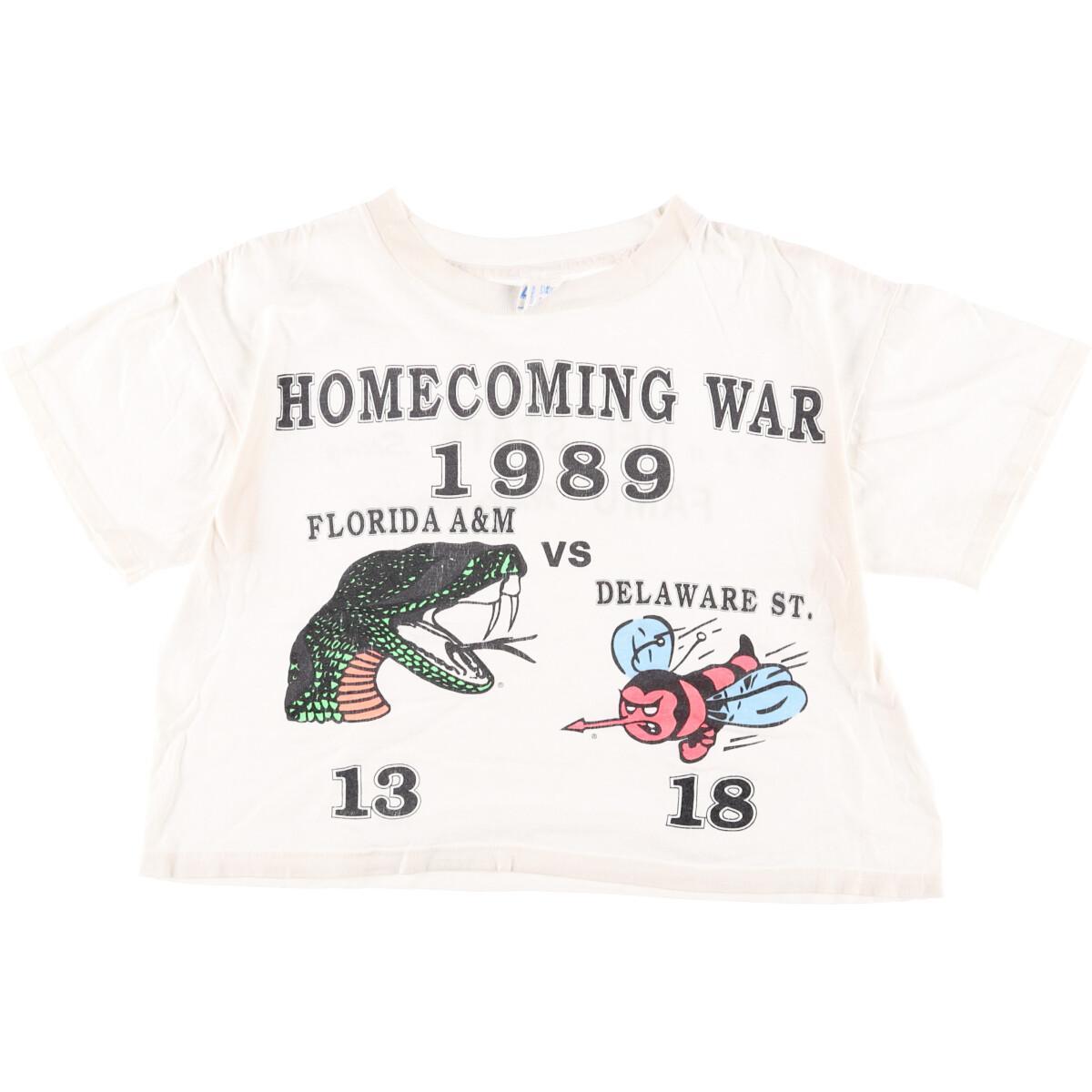 古着 80年代 G-Tees プリントTシャツ USA製 レディースXL ヴィンテージ /eaa180853 【210716】【HNY22】【SS2203】