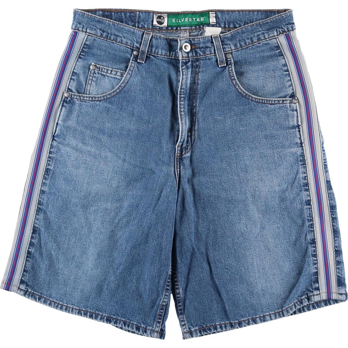 古着 リーバイス Levi S Silver Tab シルバータブ デニムショーツ ショートパンツ メンズw34 Eaa1805 Hny22 デニムショートパンツ 古着屋jam ジャム