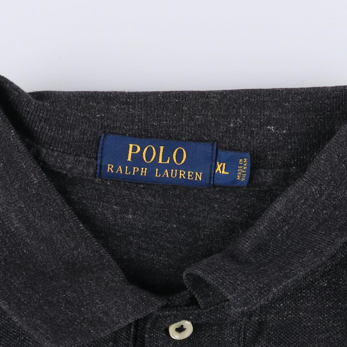 ラルフローレン Ralph Lauren POLO RALPH LAUREN 長袖 ポロシャツ メンズXL /eaa179348 【中古】 【210719】