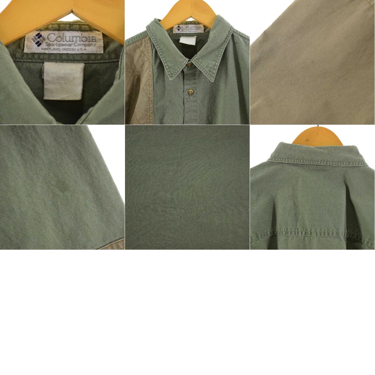 90年代 コロンビア Columbia 長袖 ハンティングシャツ メンズXL ヴィンテージ /eaa181338 【中古】 【210719】