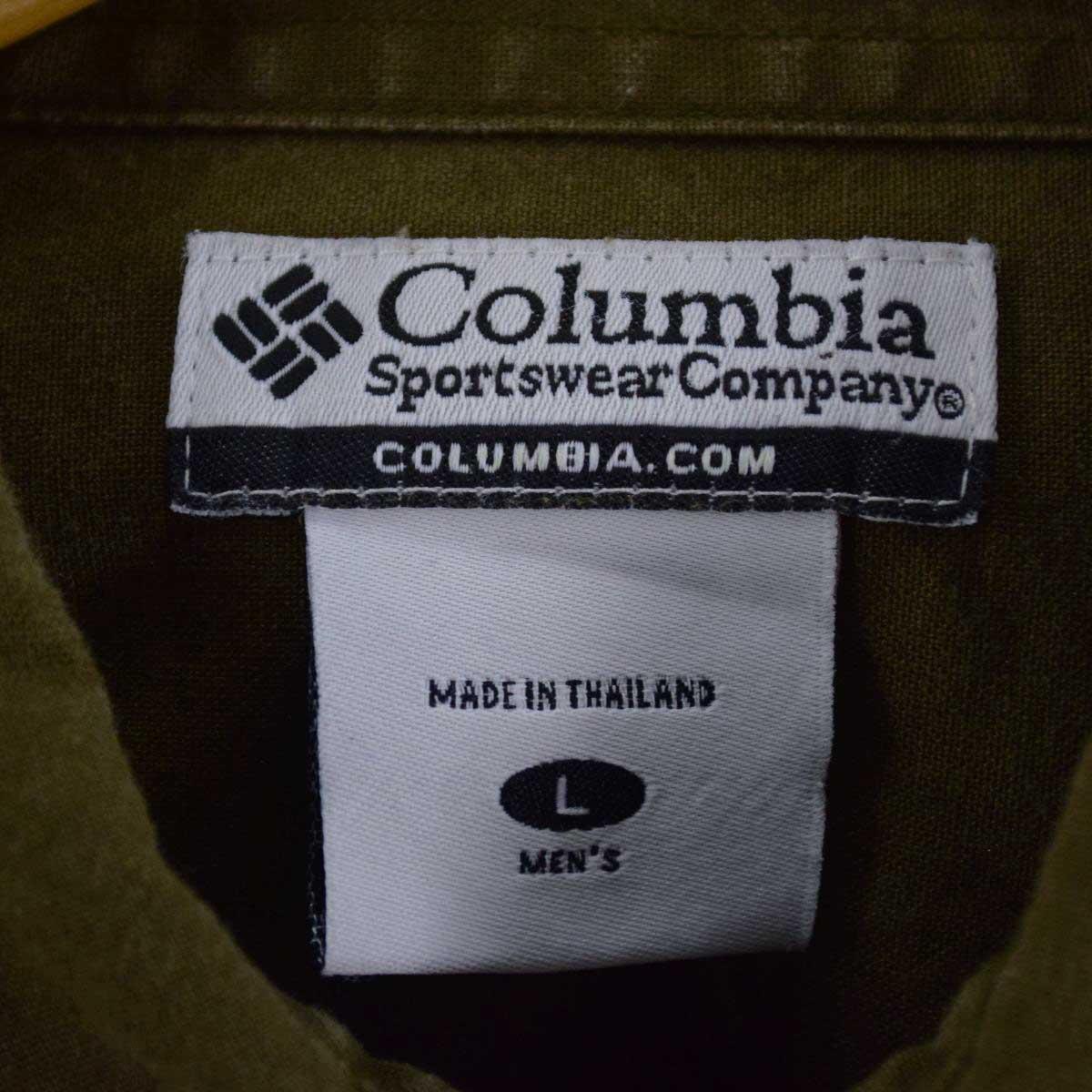コロンビア Columbia 長袖 ハンティングシャツ メンズXL /eaa181340 【中古】 【210719】