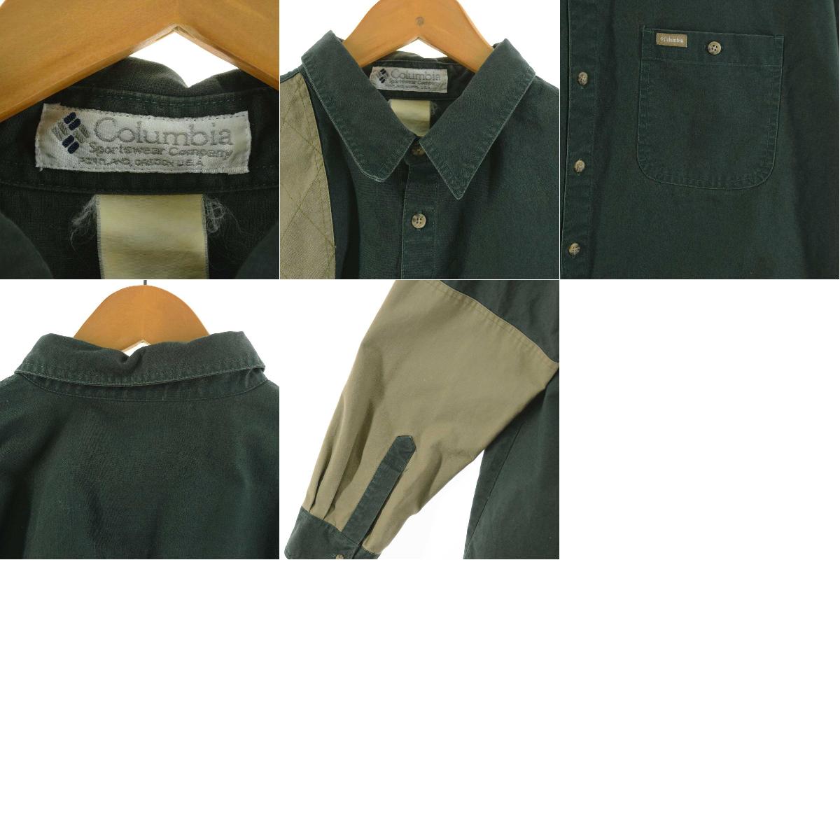 90年代 コロンビア Columbia 長袖 ハンティングシャツ メンズXL ヴィンテージ /eaa181343 【中古】 【210719】