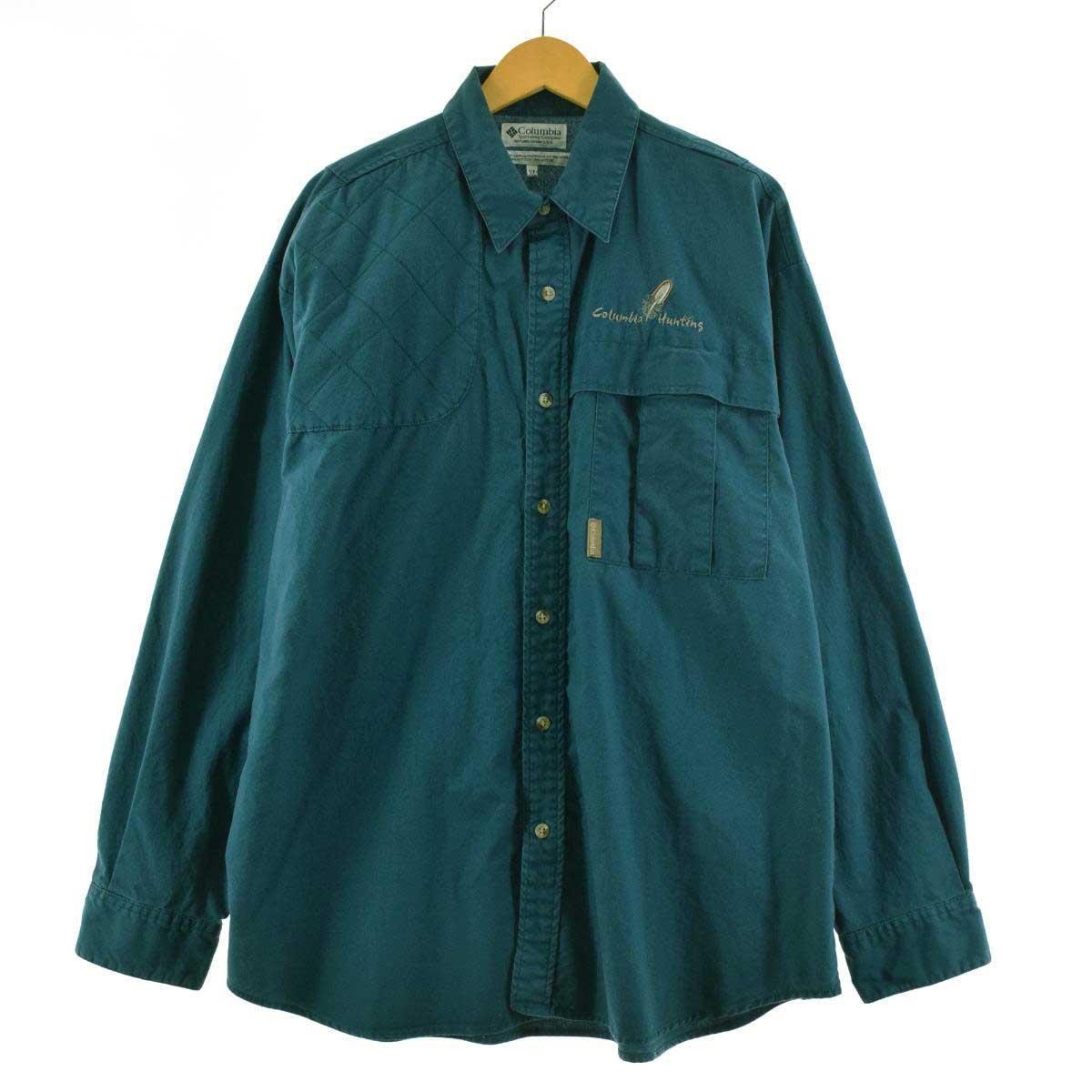 コロンビア Columbia 長袖 ハンティングシャツ メンズXXL ヴィンテージ /eaa181344 【中古】 【210719】