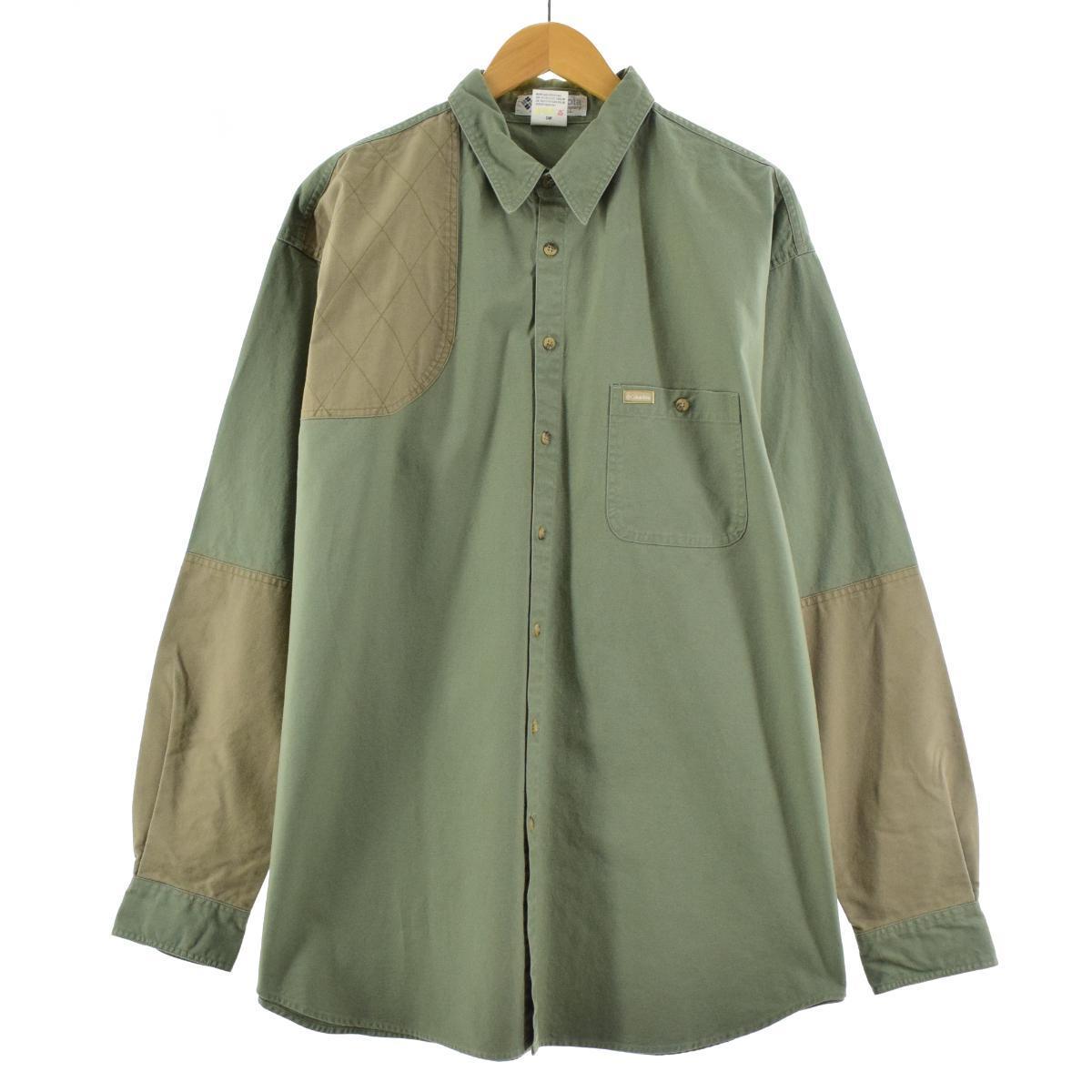 90年代 コロンビア Columbia 長袖 ハンティングシャツ メンズXXL ヴィンテージ /eaa181345 【中古】 【210719】