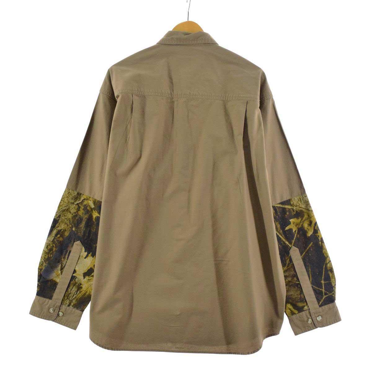 コロンビア Columbia リアルツリーカモ 迷彩柄 長袖 ハンティングシャツ メンズXXL /eaa181347 【中古】 【210719】