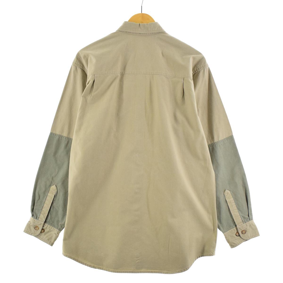 90年代 コロンビア Columbia 長袖 ハンティングシャツ メンズL ヴィンテージ /eaa181350 【中古】 【210719】