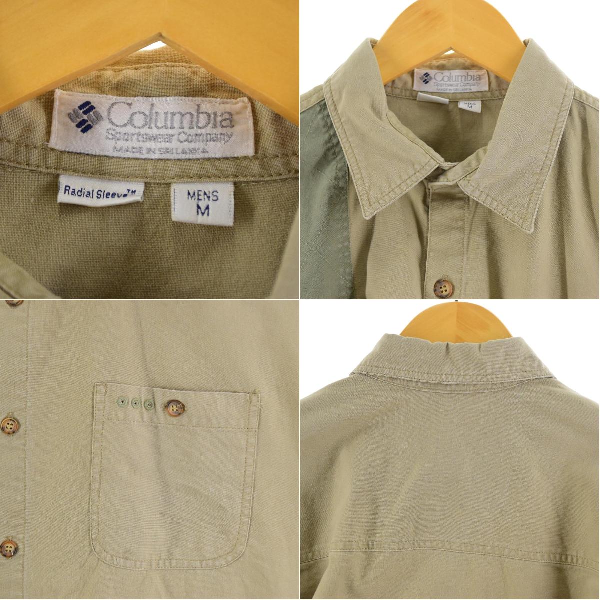 90年代 コロンビア Columbia 長袖 ハンティングシャツ メンズL ヴィンテージ /eaa181350 【中古】 【210719】