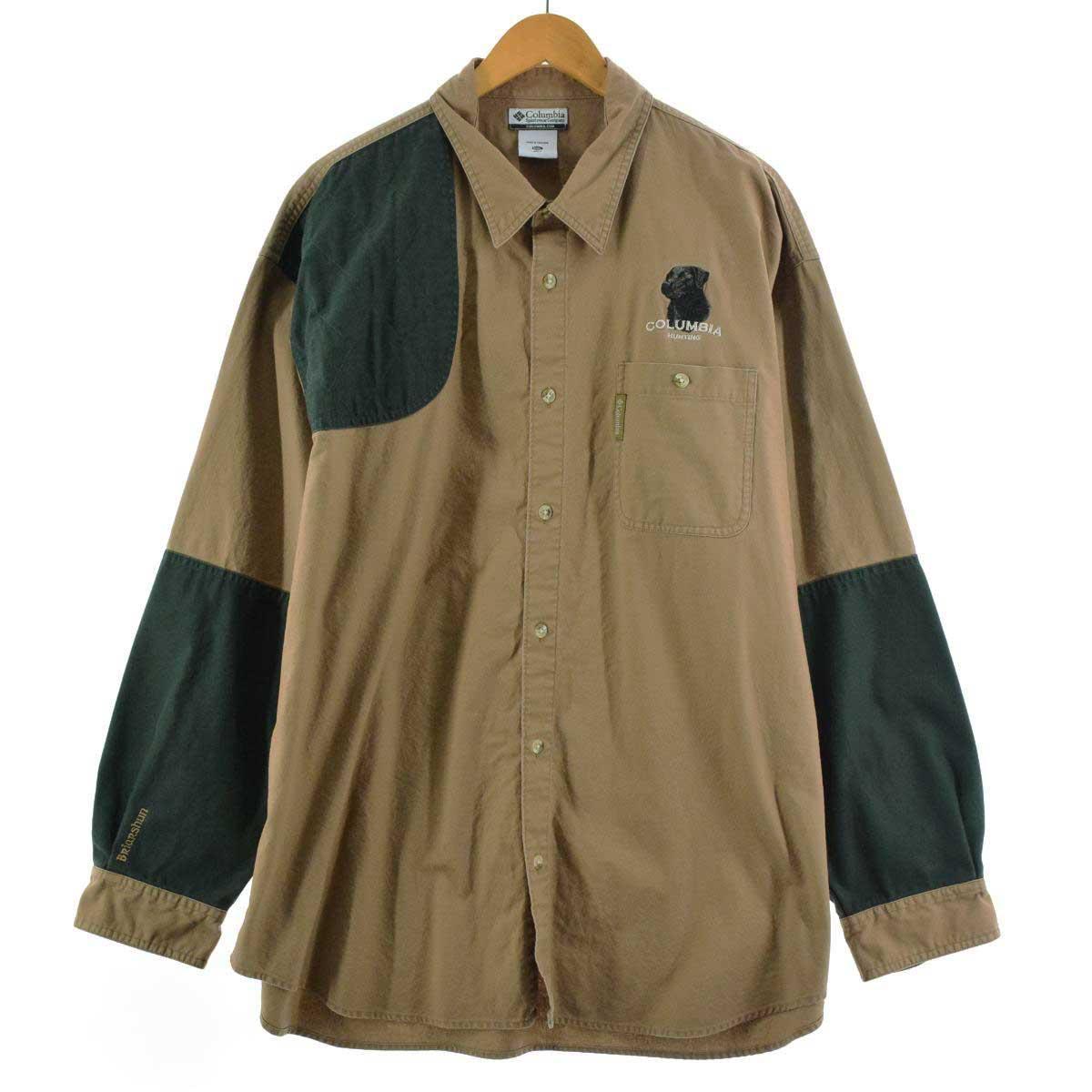コロンビア Columbia 長袖 ハンティングシャツ メンズXXL /eaa181355 【中古】 【210719】