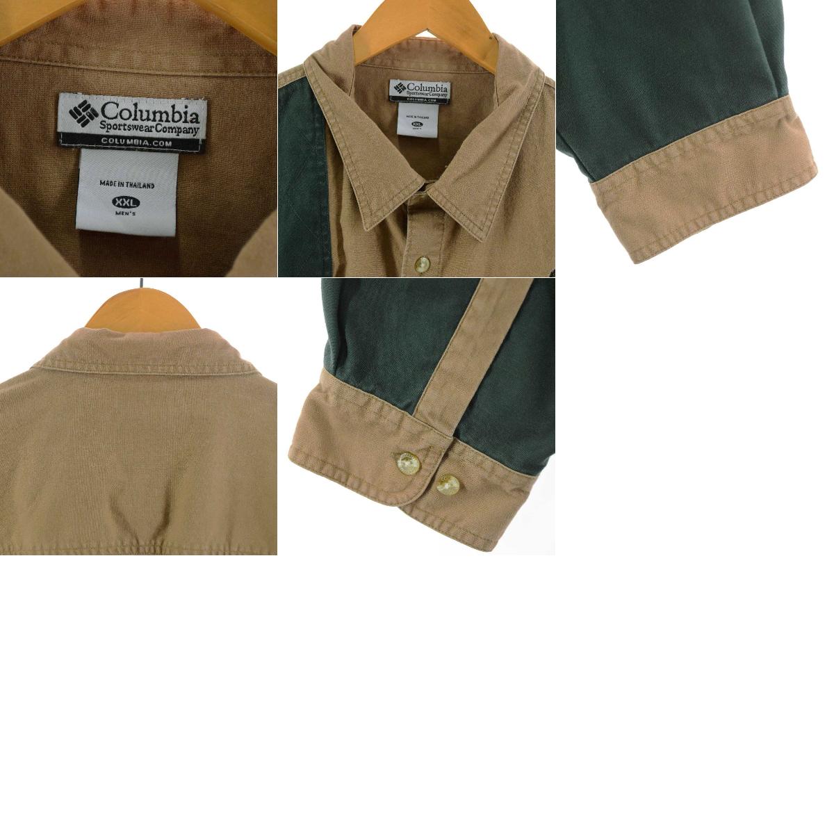 コロンビア Columbia 長袖 ハンティングシャツ メンズXXL /eaa181355 【中古】 【210719】