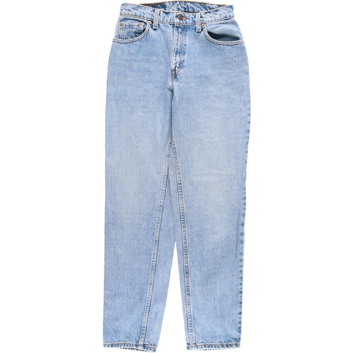 90年代 リーバイス Levi S 550 Relaxed Fit Tapered Leg テーパードジーンズ デニムパンツ レディースm W25 ヴィンテージ Eaa1290 スリム テーパードデニムパンツ 古着屋jam ジャム