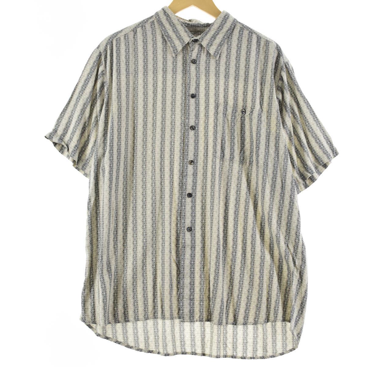 古着 Un Tied 総柄 半袖 レーヨンシャツ メンズl Eaa1177 Hny22 Ss23 2buy23 その他半袖シャツ 古着屋jam ジャム