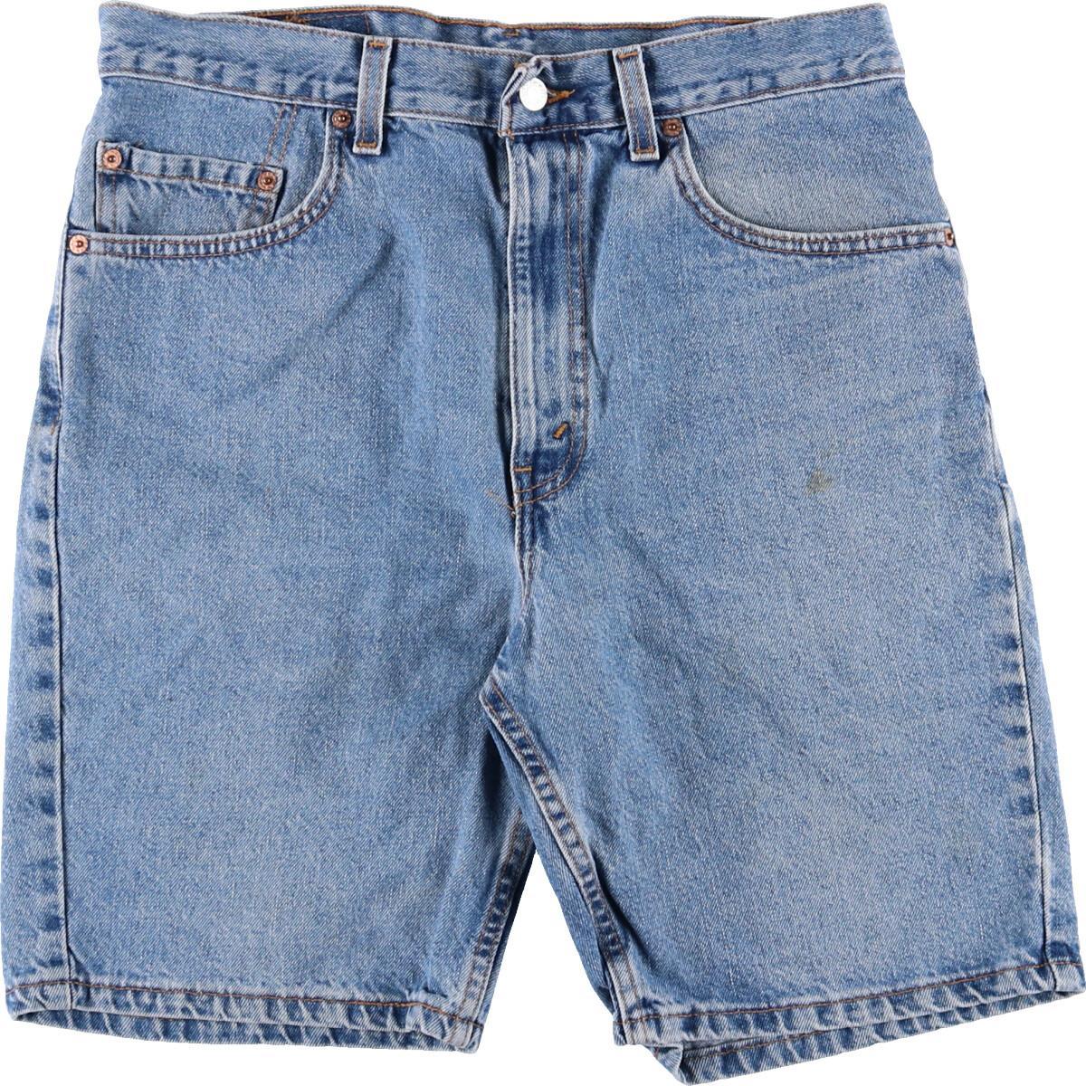 古着 リーバイス Levi S 505 Regular Fit デニムショーツ ショートパンツ Usa製 メンズw34 Eaa1962 Hny22 デニムショートパンツ 古着屋jam ジャム