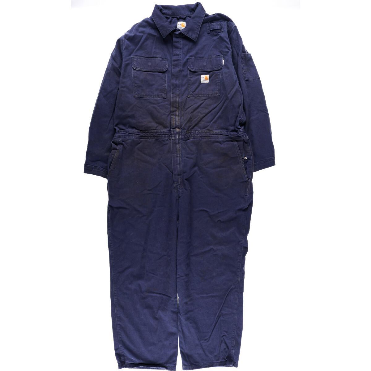 古着 カーハート Carhartt FRシリーズ 長袖 オールインワン つなぎ メンズL /eaa185756 【210816】【SS2112】【SS2201】【md2112】【HNY22】【SS2203】