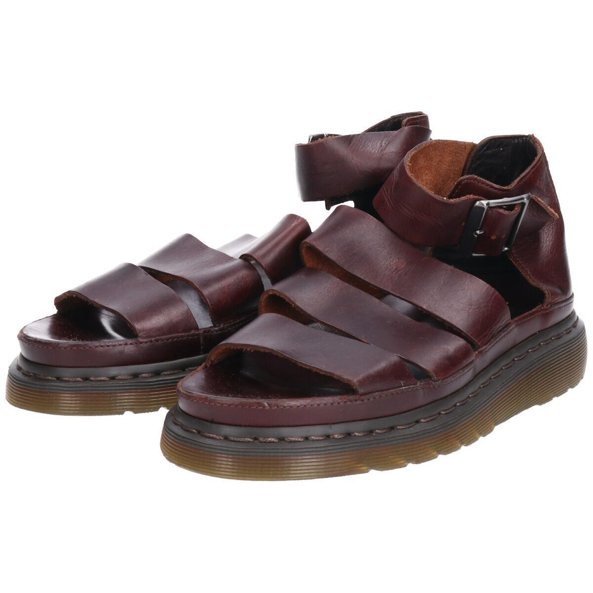 古着 ドクターマーチン Dr.Martens CLARISSA レザーサンダル UK5 レディース23.5cm /saa004003 【210821】【SS2112】