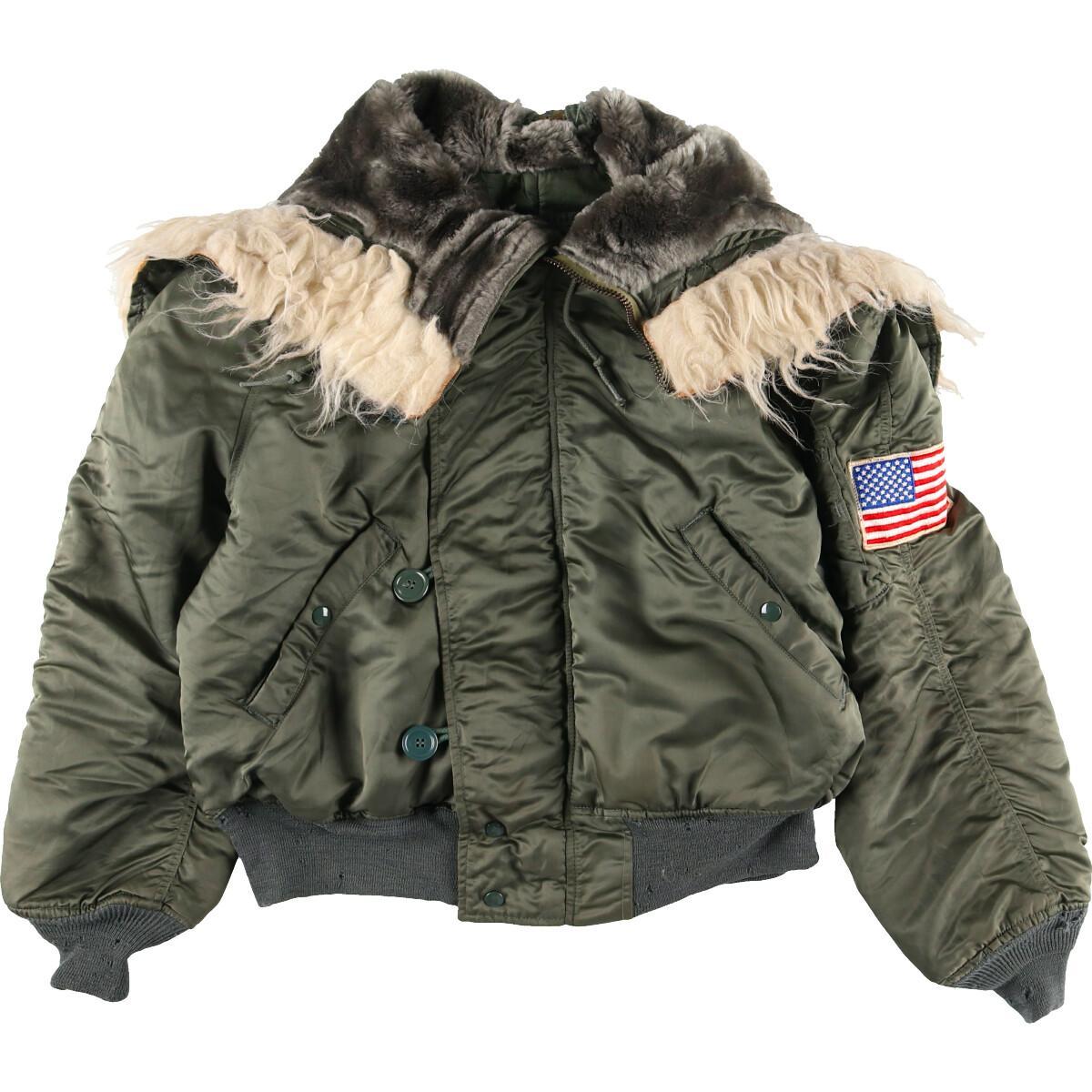 古着 78年納品 米軍実品 アルファ Alpha U S Air Force N 2b ミリタリー フライトジャケット Usa製 Large メンズl ヴィンテージ Eaa 2buy21 Hny22 ミリタリージャケット 古着屋jam ジャム