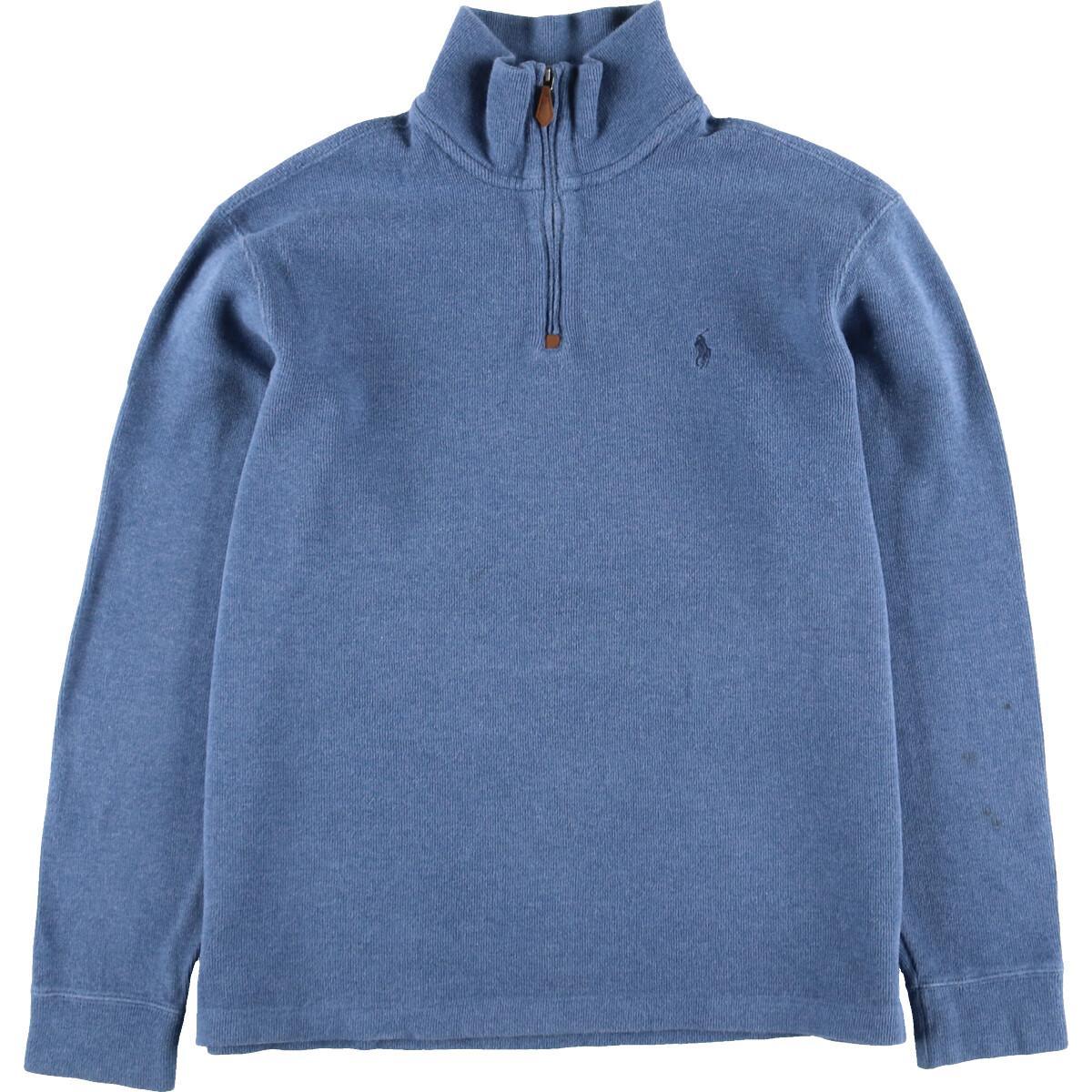 ラルフローレン Ralph Lauren POLO by Ralph Lauren ハーフジップスウェットシャツ トレーナー メンズM /eaa192946 【中古】 【210927】