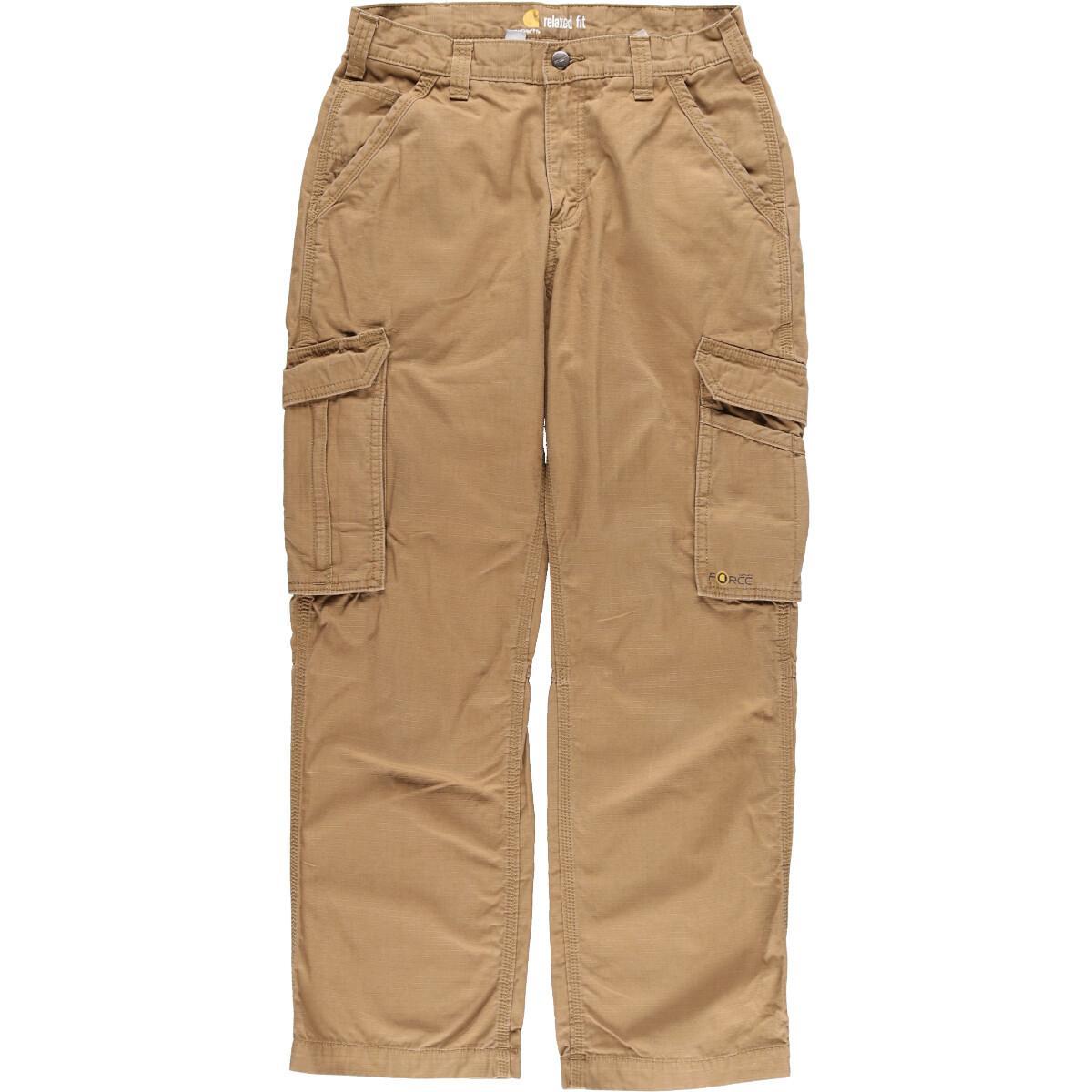 古着 カーハート Carhartt RELAXED FIT リップストップ カーゴワークパンツ メンズw31 /eaa193044 【211007】【2buy21】