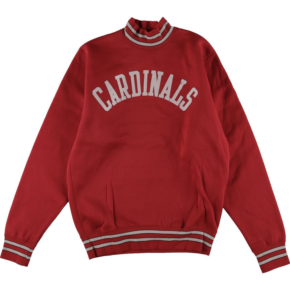 古着 60年代 チャンピオン Champion プロダクツタグ MLB ST. LOUIS CARDINALS セントルイスカージナルス ハイネック ロゴスウェット トレーナー USA製 メンズM ヴィンテージ /eaa192970 【中古】 【211016】