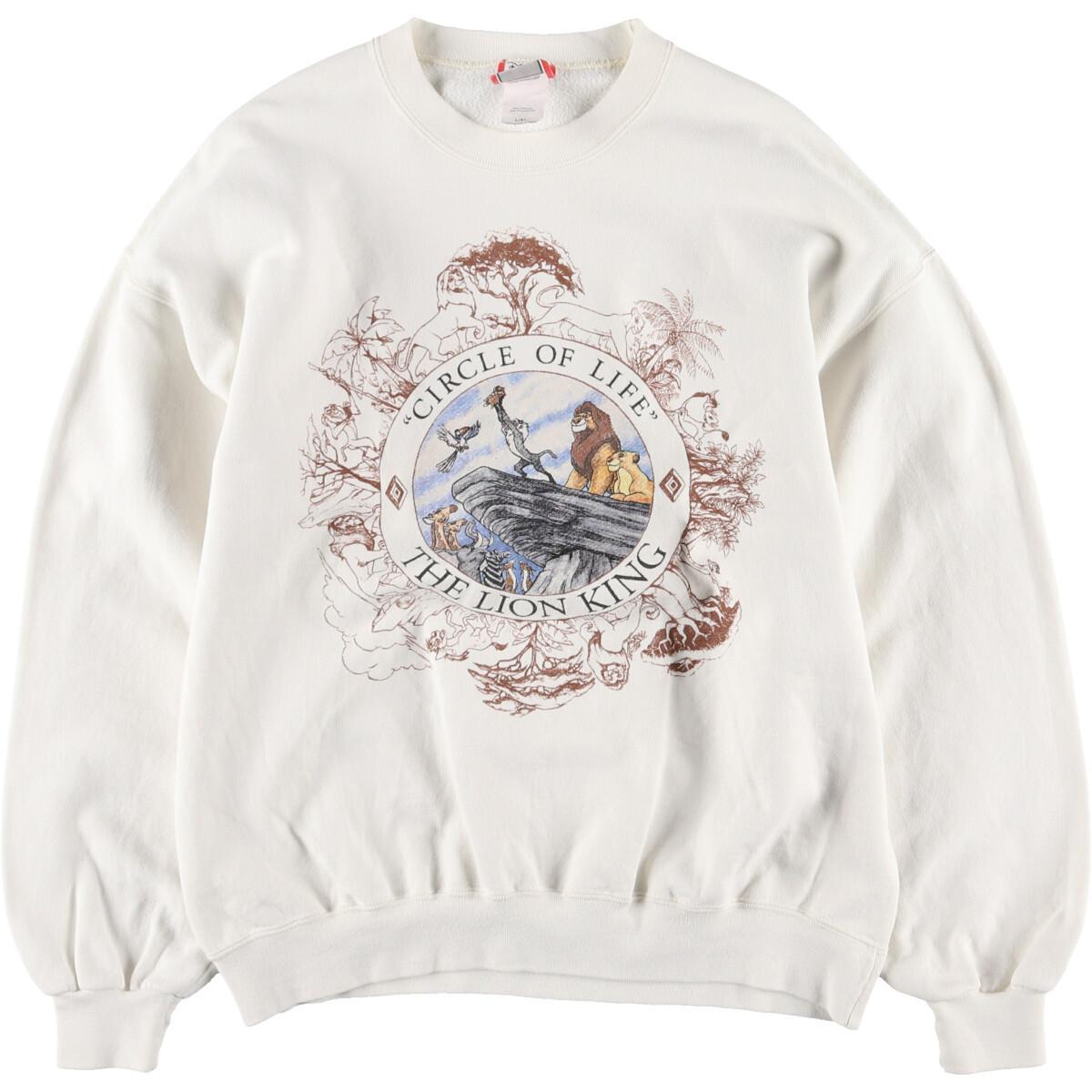 古着 90年代 DISNEY DESIGNS THE LIONKING ライオンキング キャラクタースウェットシャツ トレーナー USA製 レディースXL ヴィンテージ /eaa209682 【中古】【N2201】 【211128】のサムネイル