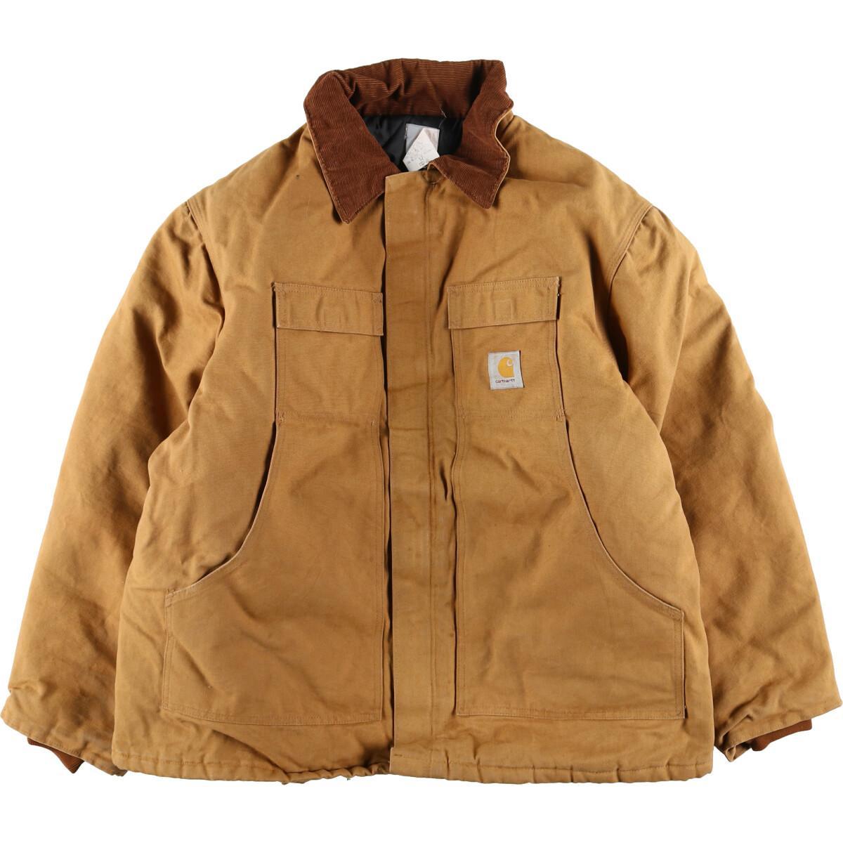 古着 80年代 カーハート Carhartt トラディショナルコート ダック地ワークジャケット USA製