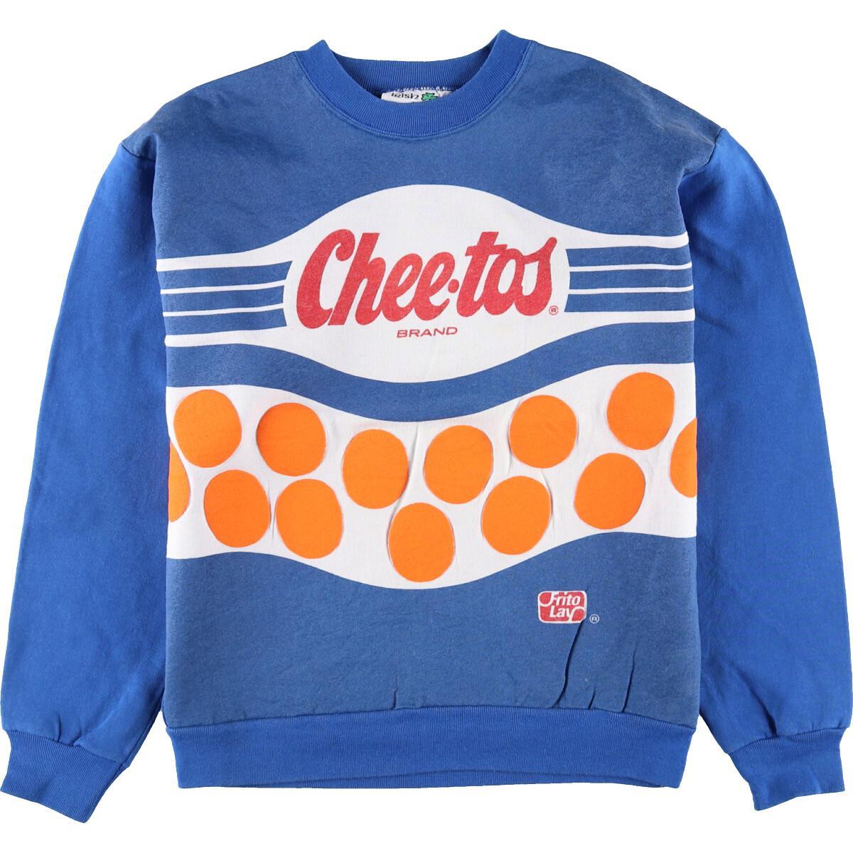 古着 IRISH EYES,INC. Chee Tos BRAND チートス プリントスウェットシャツ トレーナー USA製 レディースM ヴィンテージ /eaa213679 【211224】【HNY22】のサムネイル