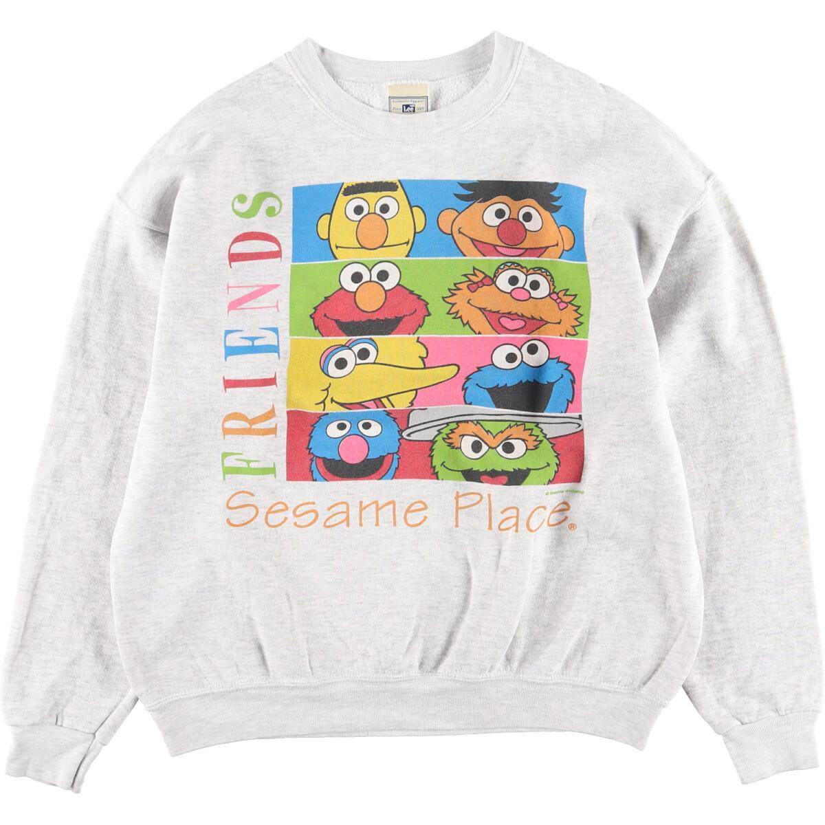 古着 リー Lee Sesame Street セサミストリート キャラクタースウェットシャツ トレーナー レディースl Eaa Hny22 トレーナー 古着屋jam ジャム