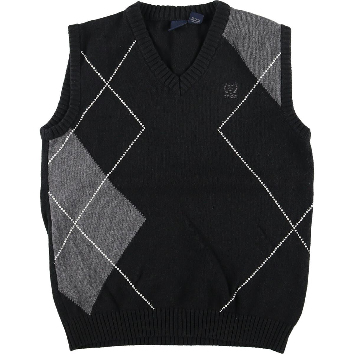 古着 アイゾット Izod アーガイル柄 Vネック コットンニットベスト メンズm Eaa2181 Hny22 Ss26 2buy26 ニットベスト 古着屋jam ジャム
