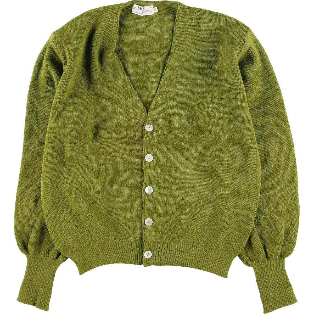 Deadstock】60s Vintage ヴィンテージ ユーロ Vネック ニット セーター