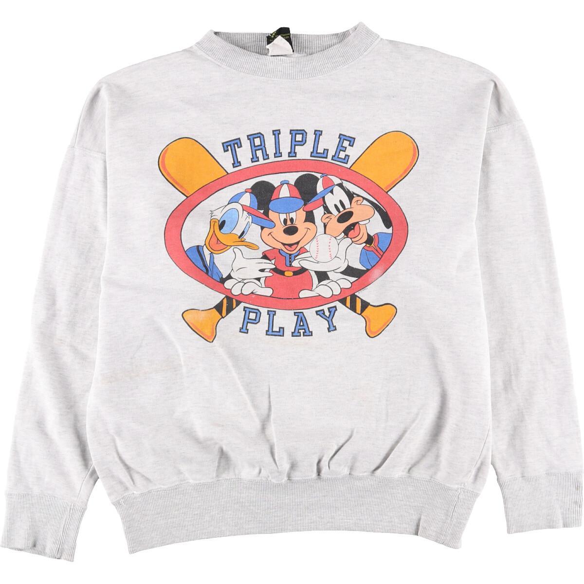 古着 Mickey Unlimited Disney ディズニー キャラクタースウェットシャツ トレーナー レディースxxl Eaa2164 Hny22 Ss26 2buy26 トレーナー 古着屋jam ジャム