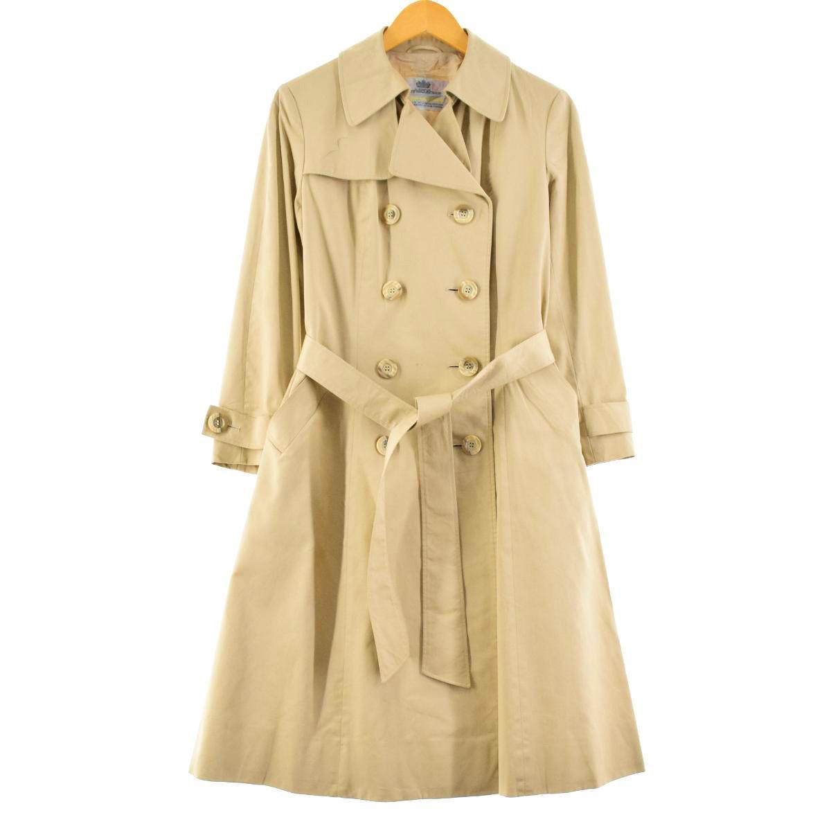 古着 アクアスキュータム Aquascutum トレンチコート カナダ製