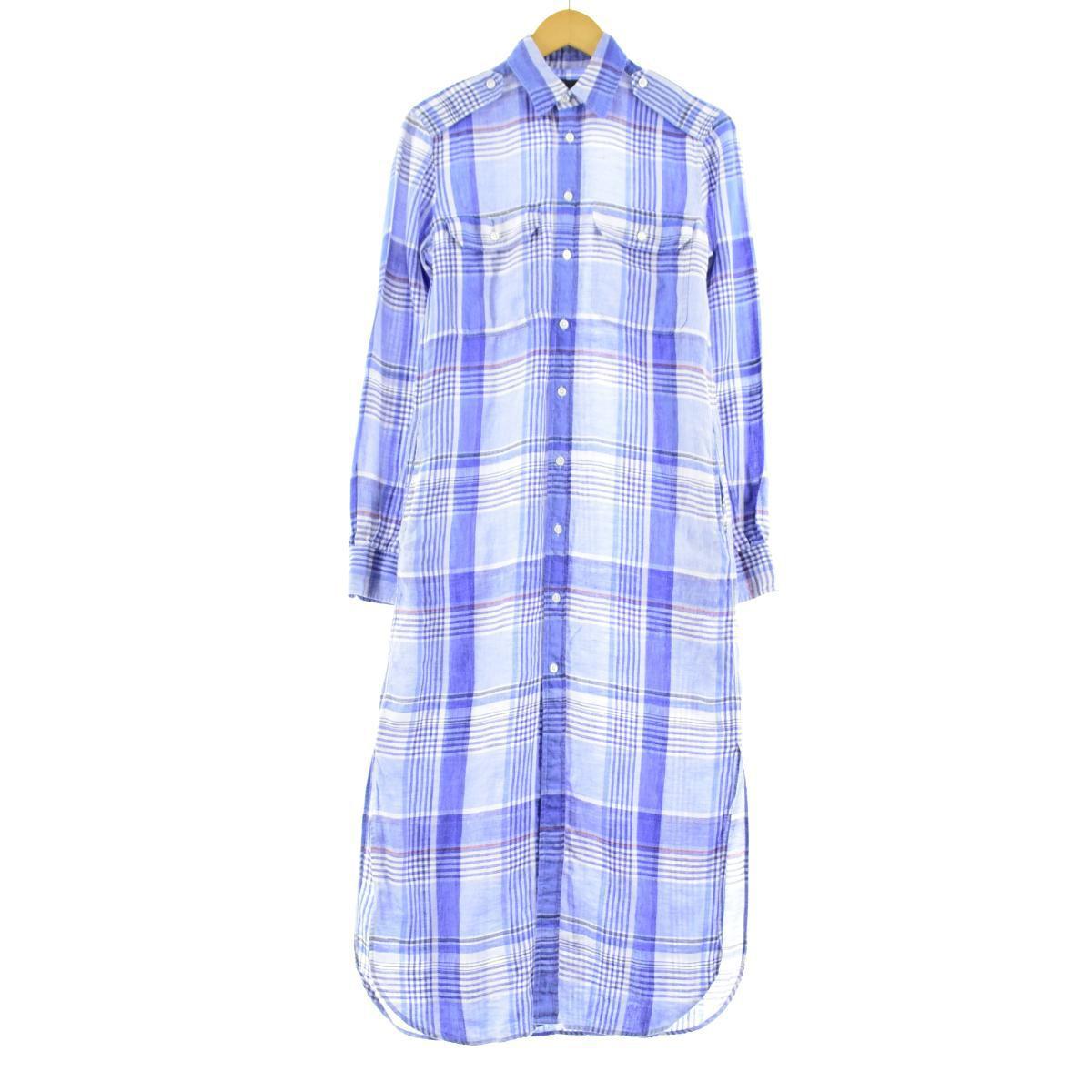 古着 ラルフローレン Ralph Lauren Polo Ralph Lauren チェック柄 シャツワンピース レディースm Eaa Hny22 ワンピース 古着屋jam ジャム