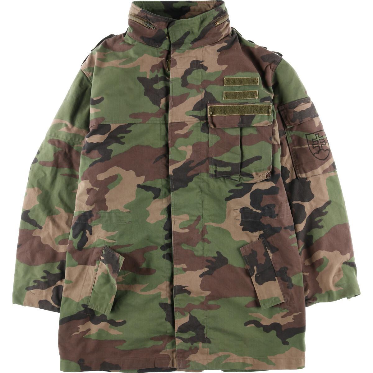 古着 スロベニア軍実品 迷彩柄 ミリタリー フィールドジャケット メンズl Eaa 2116 2buy23 ミリタリー ジャケット 古着屋jam ジャム