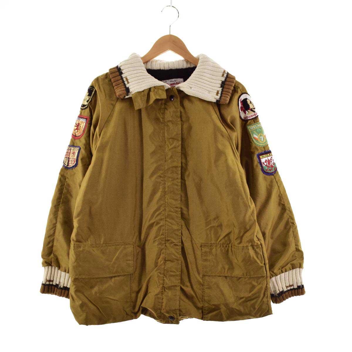 古着 80年代 ウォールズ Walls ワッペンカスタム ナイロンジャケット レディースxl ヴィンテージ Eaa29 21 Ell2b10f 2buy26 ナイロンジャケット ウインドブレーカー 古着屋jam ジャム