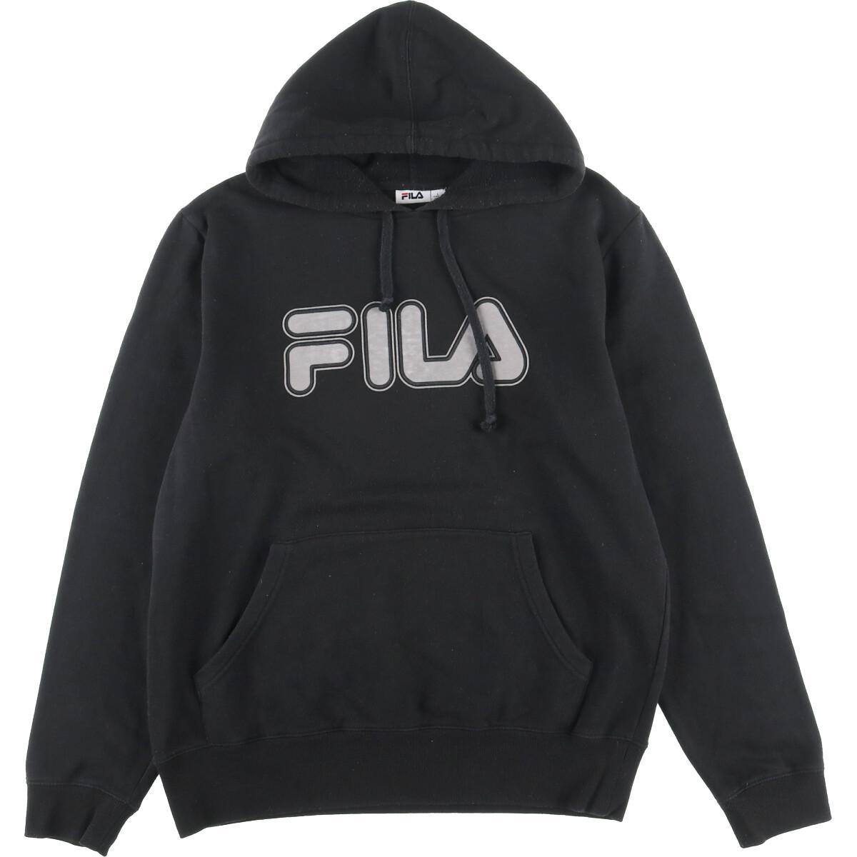古着 フィラ Fila スウェットプルオーバーパーカー メンズl Eaa 2224 2buy26 パーカー 古着屋jam ジャム