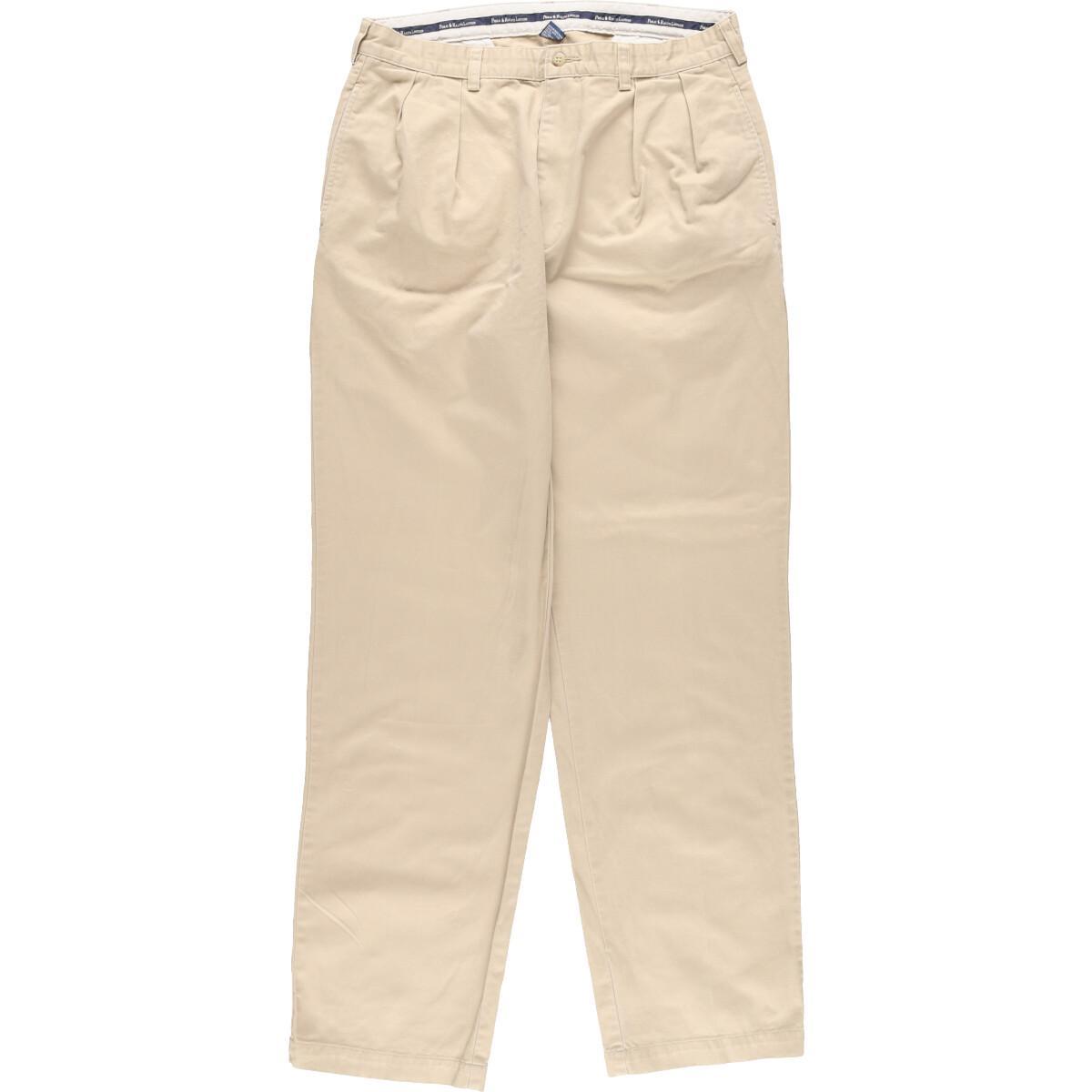古着 ラルフローレン Ralph Lauren POLO RALPH LAUREN ツータック チノパンツ メンズw33 /eaa231482 【中古】 【220407】