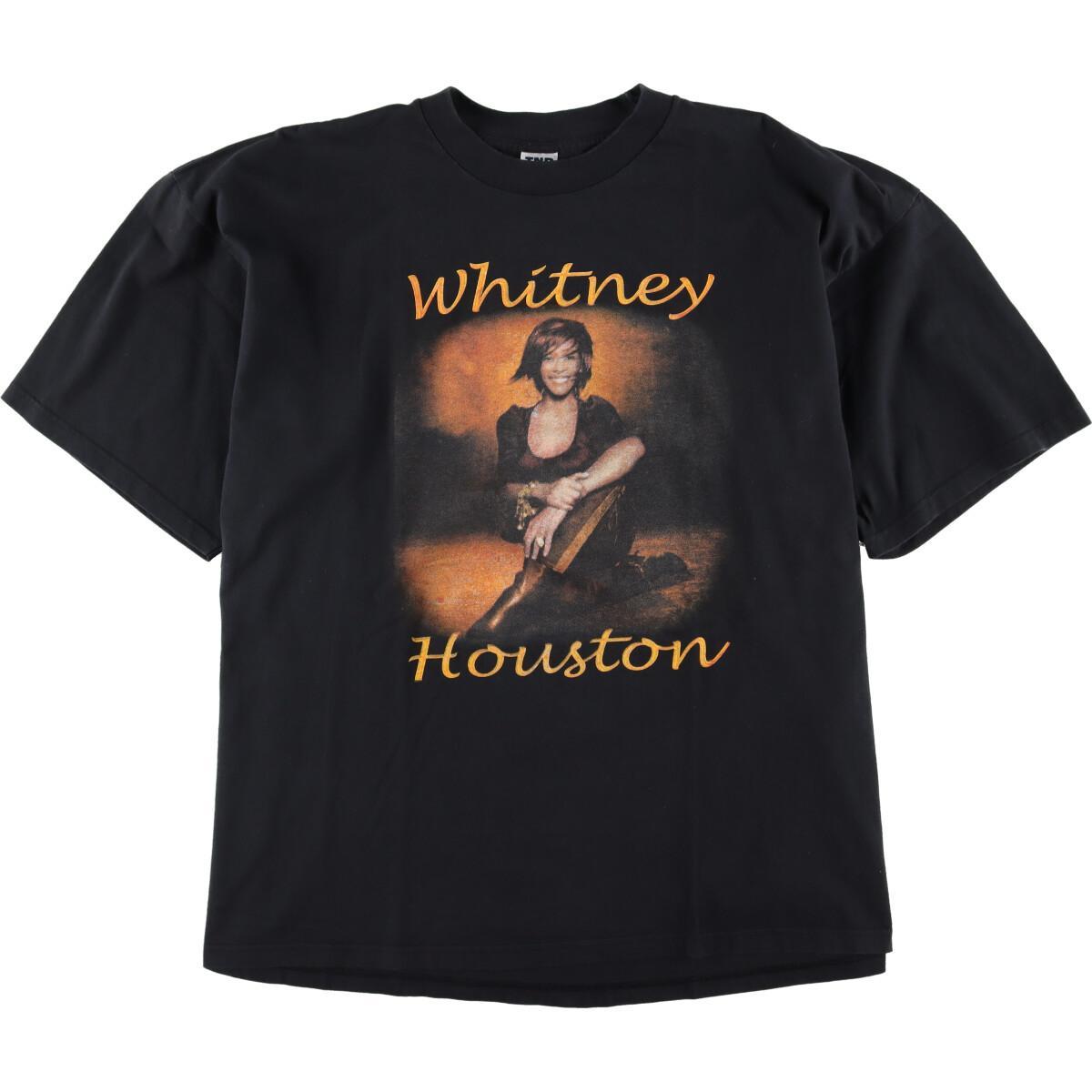 古着 ビッグサイズ TND Whitney Houston ホイットニー ヒューストン 両面プリント バンドTシャツ メンズXXXL /eaa238348 【中古】 【220401】