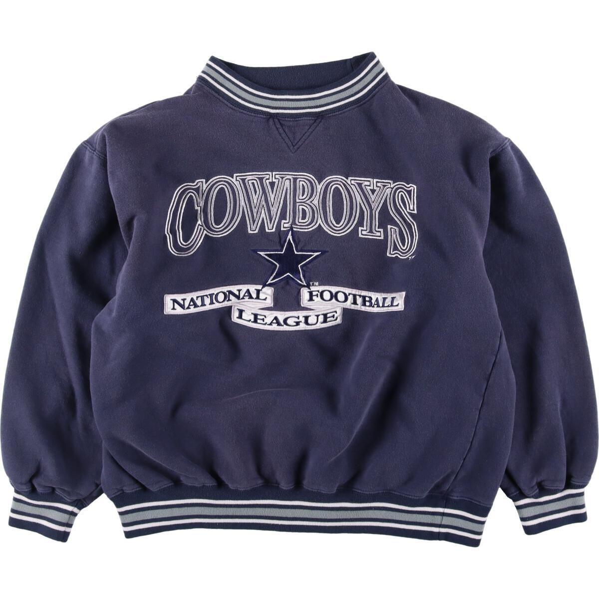 古着 Logo Athletic Nfl Dallas Cowboys ダラスカウボーイズ ロゴスウェット トレーナー レディースm Eaa2408 代引き人気