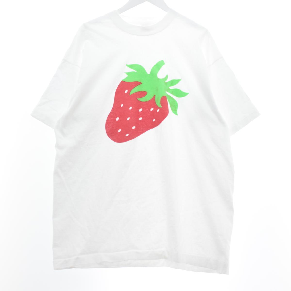 LOGOTEL TUMMY POKE FINGEER プリントTシャツ