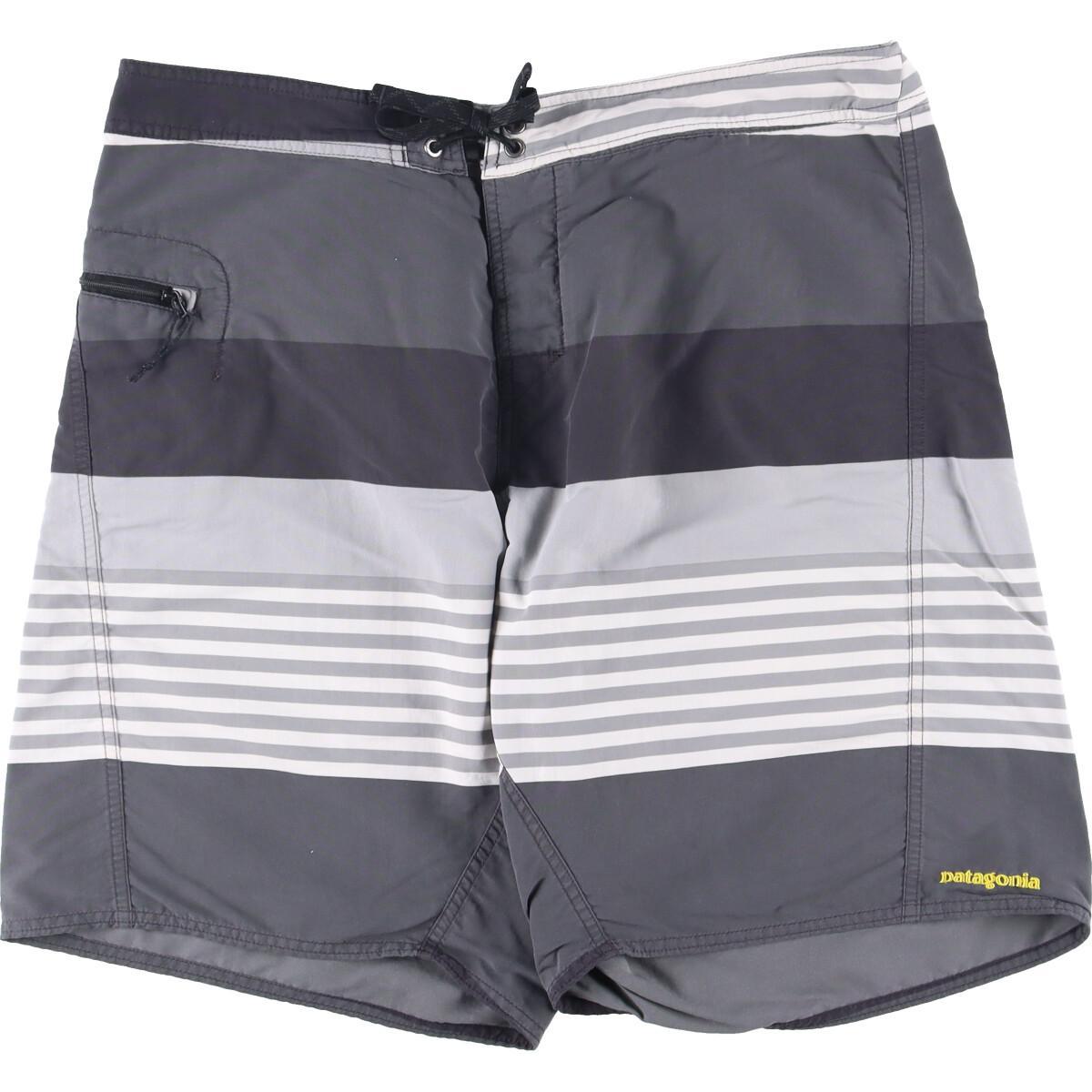 古着 パタゴニア Patagonia ボーダー柄 スイムショーツ ショートパンツ メンズl Eaa 2604 2buy26 その他ショートパンツ 古着屋jam ジャム