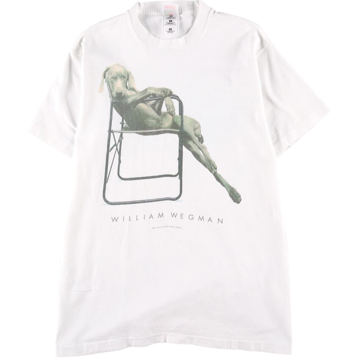 90´s william wegman ウィリアムウェグマン 半袖Tシャツ-