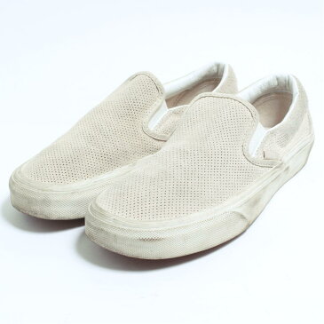 バンズ VANS SLIP-ON スリッポン スニーカー US5.5 レディース23.5cm /bon8907 【中古】 【180803】【PD191107】【CS2003】【SS2003】