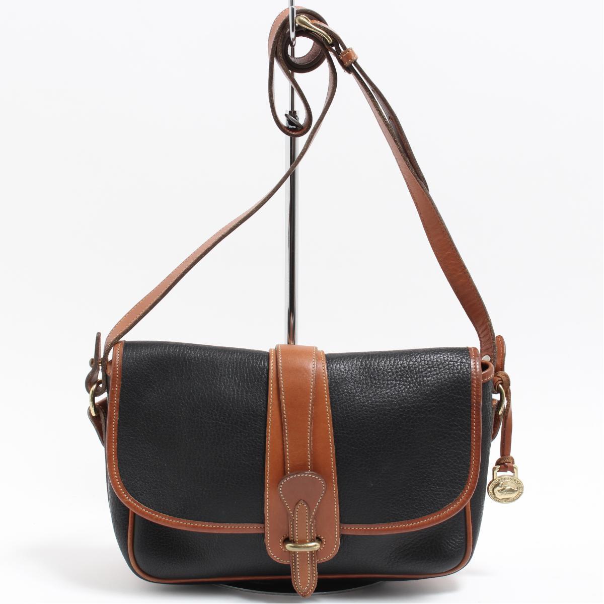 dooney&bourke レザー ショルダー バック 本革 USA製 ...