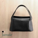 【5％OFFクーポン発行中】Jamale ［ジャマレ］ フォーマルバッグ 日本製 シュリンクレザー 本革 ハンドバッグ 卒業式 入学式 軽量 レディース ブラック 黒 ブラック 上部開閉 隠しマグネット 慶弔両用 国産 母の日 (07000455r)