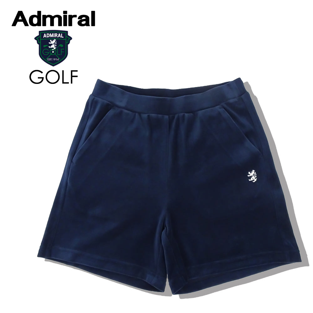 【70%OFF】ADMIRAL GOLF(アドミラルゴルフ) ベロアキュロット [レディース] ADLA167【NVY(30)／S・M・Lサイズ】ストレッチ 小平智 畑岡奈紗 堀琴音