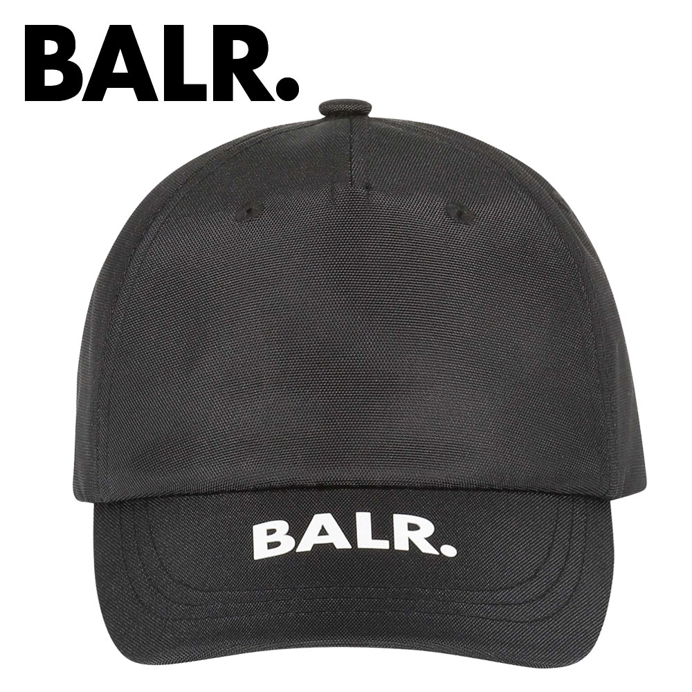 BALR. (ボーラー) ベースボールキャップ メンズ B6110.1016 Jordan Cap【BLK／F】 ロゴ 帽子 ギフト プレゼント 並行輸入品【ギフト】