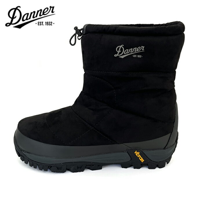 ダナー スノーブーツ メンズ 【お買い物マラソン当店ポイント10倍！】DANNER (ダナー) スノーブーツ FREDDO MS [メンズ] D120100MS【BLK / C.GRY／US8-US10】CLOUD GRY BLACK グレー マイクロファイバー ビブラムソール 防水 シンサレート