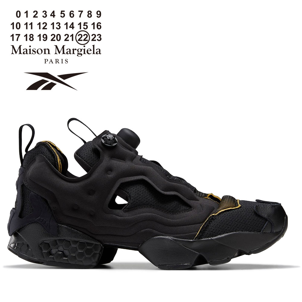 リーボック 【お買い物マラソン当店ポイント10倍！】Maison Margiela × REEBOK (メゾン マルジェラ × リーボック) インスタポンプ フューリー メモリー オブ [メンズ] GZ4204 Instapump Fury Memory Of【BLK／US8-US11.5】 ブラック コラボ スニーカー 並行輸入品