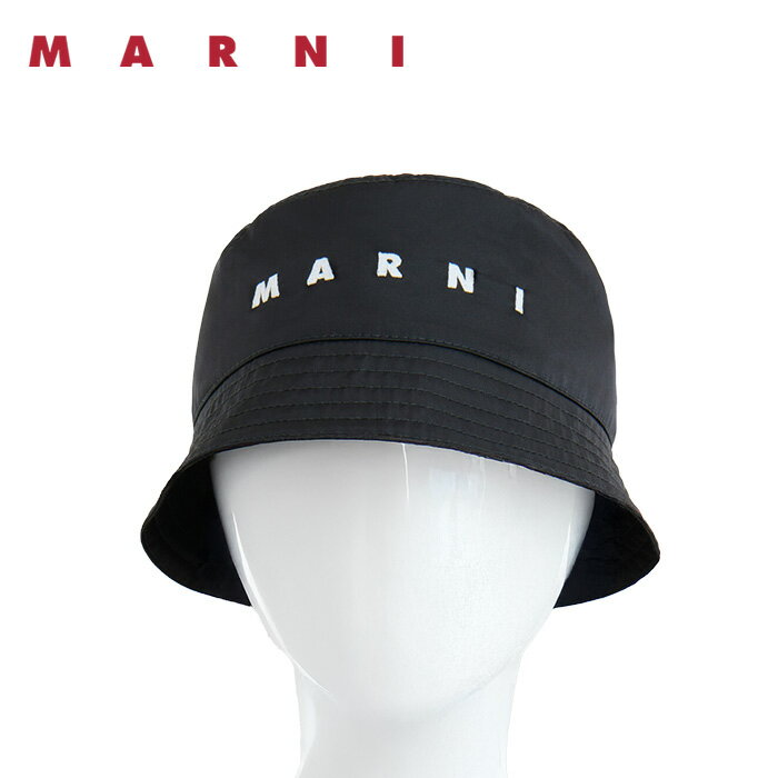 40%OFF ޥ MARNI Хåȥϥå [˥å] CLZC0110SWUTN92300N99 BLKSM ֥å HAT ꥵ...